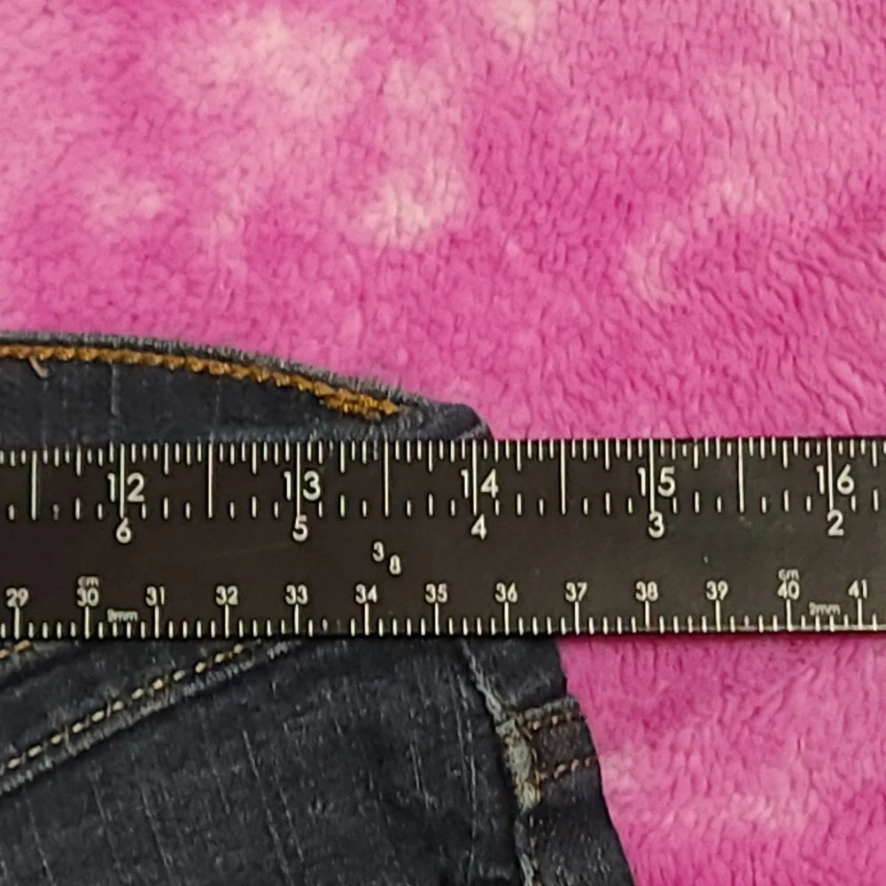 DKNY Jeans Women's 8L Bootcut‎ Blue Denim Stretch Jeans Long Inseam